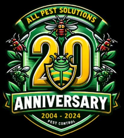 All Pest Solutions Anniversary Logo